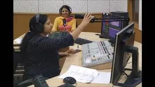 Dr Reena Arora at FM rainbow 102.6 MHz for helpline programme