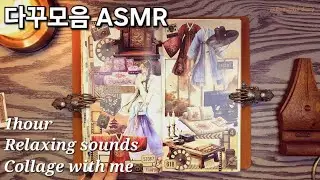 다꾸모음 ASMR | Relaxing sounds 1hour | 한시간 다꾸모음 | Collage with me ☕️ 