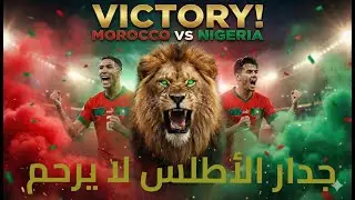 زئير الأسود! 🦁 المغرب يروّض نسور نيجيريا في ملحمة أفريقية تاريخية 🇲🇦🔥 (أغنية احتفالية) 🎉⚽🎯