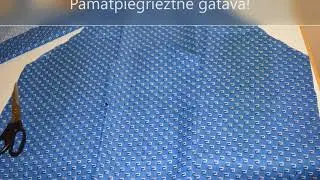 Priekšauta šūšana. 1. daļa