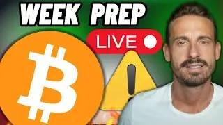 BITCOIN LIVE ANALYSIS! (What To Expect This Week)