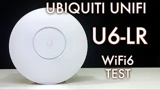 WiFi teszt 2021 - Ubiquiti Networks UniFi U6-LR