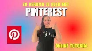 Zo verdien je geld met pinterest