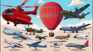 Things That Fly: Air Transport Vehicles Kids Will Love to Learn About!