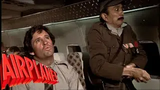 TED STRIKER talking people to death - AIRPLANE!