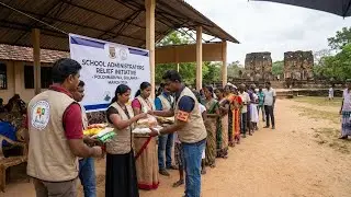 Polonnaruwa School Administrators Committed to Relief Work | Relief Work Update