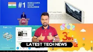 Mi Max 2 in India | Jio Largest in World | Mi 3rd Anniversary Sale | Navigation without GPS
