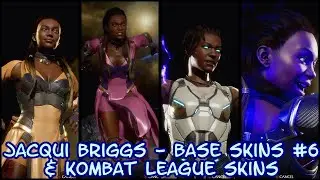 Jacqui Briggs - Intros & Victories - Base Skins #6 & Kombat League Skins - Mortal Kombat 11