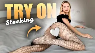 [4K USA] City Night vs. Cozy Matte | Stockings Try-On & Mood Contrast