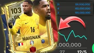 PLAYERS NOT SELLING PROBLEM IN FC MOBILE | 103 RATED UEFA EURO BEST XI PLAYER  MAIGNAN | EP.21