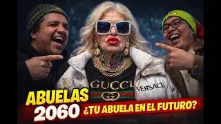 ABUELAS BUCHONAS DEL 2060 👵🦋 + Me encontr&eacute; a Santa en el Ba&ntilde;o 🚽 #2