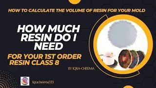 how much resin do we need/how to calculate the volume of resin for your mold