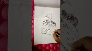 Use Of Dot😿 ||| Charcoal Pencil😰||||