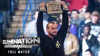 ПОЛНЫЙ МАТЧ — Рок против CM Punk — Чемпионат WWE: Elimination Chamber 2013