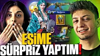 EŞİMİN HESABINI FULLEDİM!! MACARON'A B&Uuml;Y&Uuml;K S&Uuml;RPRİZ!! PUBG Mobile