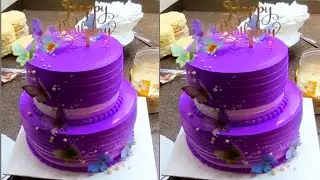 Best 2 tier Butterfly Cake Decoration ideas |Two Tier Cake | Latest tier Cake Design for Birthday