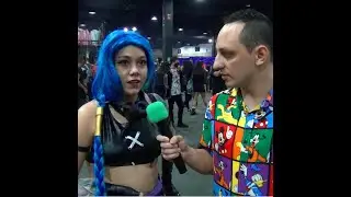 Jynx League of Legends e outros Cosplayers Anime Fest #shorts #CampinasAnimeFest #Glau.con