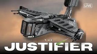 Cad Bane's Ship! Building the LEGO Justifier LIVE!