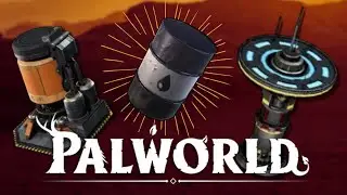 строительство нефтедобывающей фермы в Palworld