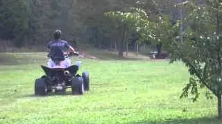 Trx450r quick ride after bottom end rebuild