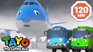 Tayo English Episode | Oops, it's raining!🌧️ | Airplane Cargo✈️ | Tayo Episode Club