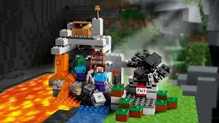 Lego Minecraft 21113 The Cave - Lego Speed Build