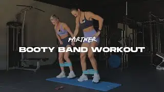 Partner Booty Band Workout (Mic'd Up) | Dannibelle