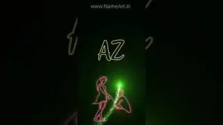 AZ Name Art Love Status #Nameart #AZ