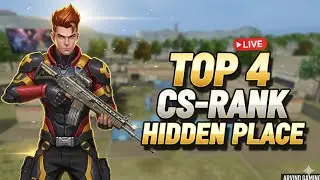 TOP 4 HIDDEN PLACES FOR 🤯🥶 CS RANK IN {BERMUDA MAP} AFTER NEW SEASON | cs rank tips and tricks