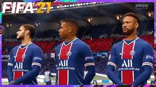 FIFA 21 | Paris Saint-Germain vs. Leipzig | Champions League | at Parc des Princes