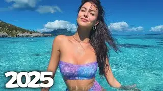 Tropical Summer Vibes 2025 🔥 The Best Of Vocal Deep House Music Mix 4K UHD for TV Relaxation