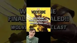 WOLVERINE Looks AMAZING!! #wolverine #wolverinegame #marvel #insomniacgames