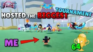I HOSTED A 64 PLAYER 2v2 TOURNAMENT IN FRUIT BATTLEGROUNDS AND WHAT HAPPENED WAS CRAZY
