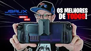 OS MELHORES ACESSÓRIOS DO MUNDO PARA O SEU STEAM DECK! O SEU DECK MERECE ISSO!