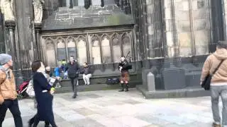 Traditional German bagpipes