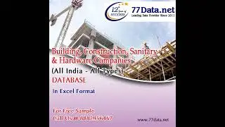Building, Construction, Sanitary & Hardware Companies Database
