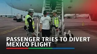 Passenger tries to divert Mexico flight by attempting to break into cockpit | ABS-CBN News