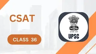 UPSC CSAT CLASS 36 ( MATH ) IN HINDI