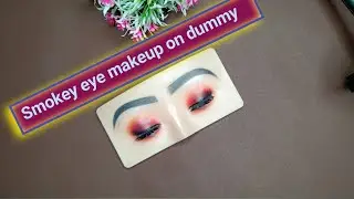 Smokey eye makeup tutorial for beginners. Step by step eye makeup tutorial 💄