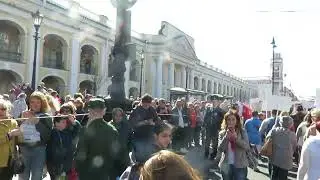 Шествие Бессмертного полка в доковидные времена: 9 мая 2018