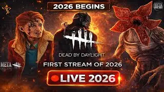 First DBD Live Stream of 2026 😈 | Chases, Loops & Chaos
