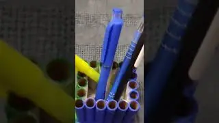 Waste Thread Spools Useful Craft| धागे की खाली रील से बनाये सूंदर चीज|#pen stand#viral #shortsvideo