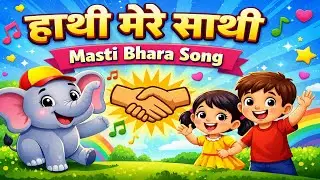 हाथी मेरे साथी Hindi Song | Hindi Rhymes | Nursery Rhymes & Kids Songs | Cartoon Connect TV #rhymes