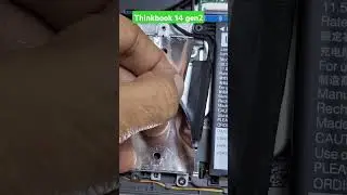 Lenovo ThinkBook 14 Gen 2- upgrade options #shorts #laptopbattery #lenovothinkbook