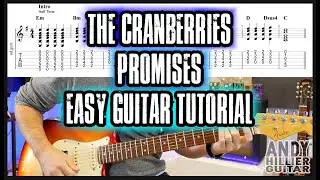 The Cranberries Promises Guitar Tutorial Lesson EASY