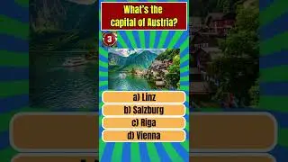 🌍 Question: What&rsquo;s the Capital of Austria? 🇦🇹  #quiz