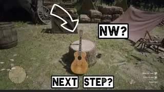 rdr2 spider web mystery. found a guitar near hanging dog ranch. #rdr2 #reddeadredemption2 