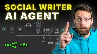 This AI Agent Writes VIRAL Social Media Content on Auto Pilot! (Full n8n Tutorial)