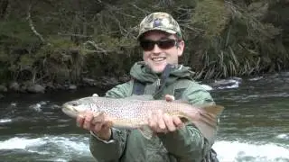 Trout fishing in New Zealand