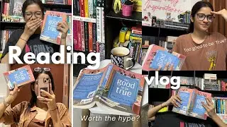 TOO GOOD TO BE TRUE WORTH THE HYPE? READING VLOG | Prajakta  Koli